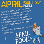 Postcard april fool's day