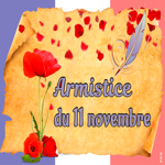 Postcard armistice