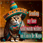 Postcard cinco de mayo