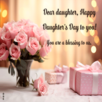 Postcard daughters day