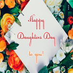 Postcard daughters day