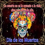 Postcard día de los muertos