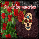 Postcard día de los muertos