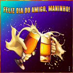 Postcard dia do amigo