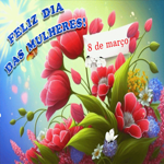 Postcard dia internacional da mulher