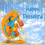 Postcard dussehra / vijaya dashami