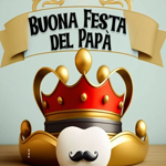 Postcard festa del papà
