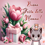 Postcard festa della mamma