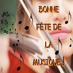 Postcard fête de la musique