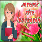 Postcard fête du travail