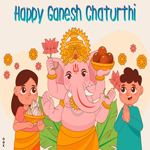 Postcard ganesh chaturthi