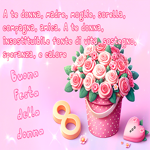 Postcard giornata internazionale della donna