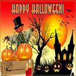 Postcard halloween