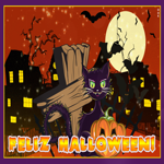 Postcard halloween