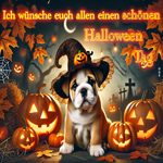 Postcard halloween