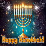 Postcard hanukkah