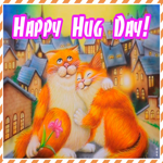 Postcard hug day