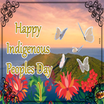 Postcard indigenous peoples day