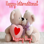 Picture international kissing day