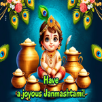 Postcard janmashtami