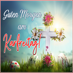 Postcard karfreitag