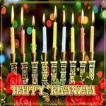 Postcard kwanzaa