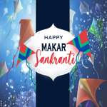 Postcard makar sankranti