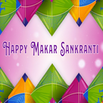 Postcard makar sankranti