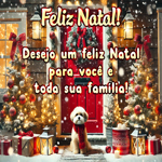 Postcard natal