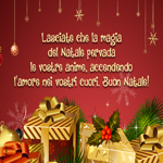 Postcard natale
