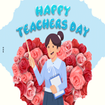 Postcard national teacher day