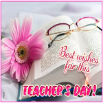 Postcard national teacher day