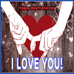 Postcard nat'l. boyfriend day