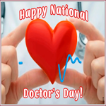 Postcard nat'l doctors day