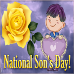 Postcard nat'l. son's day