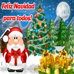 Postcard navidad