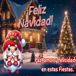 Postcard navidad