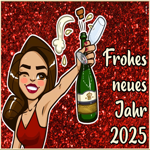 Postcard neujahr