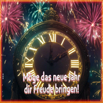 Postcard neujahr