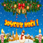 Postcard noël