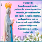 Picture nossa senhora de lourdes