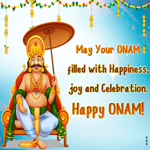 Postcard onam