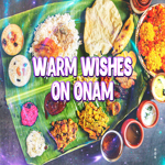 Postcard onam