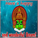 Postcard onam