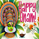 Postcard onam