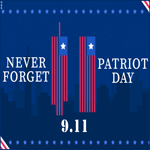 Postcard patriot day