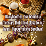 Postcard raksha bandhan