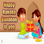 Postcard raksha bandhan (rakhi)