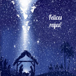 Postcard reyes magos