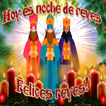 Postcard reyes magos